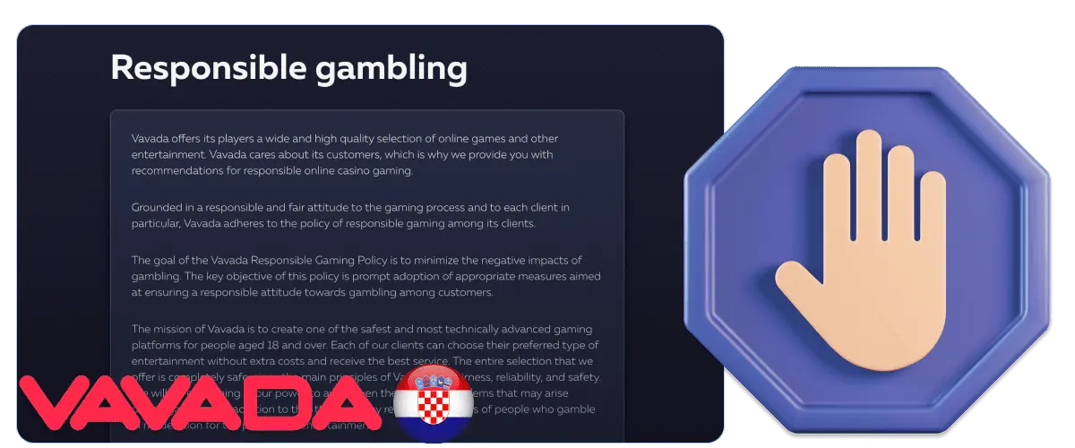 Odgovorno igranje na Vavada casino web stranici u Hrvatskoj